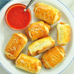 Chicken Sausage Rolls &#8211; Baby Led Weaning Cookbook