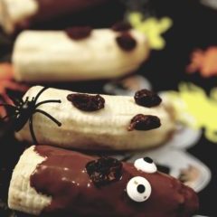 Halloween Treats & Snacks Ghost Bananas